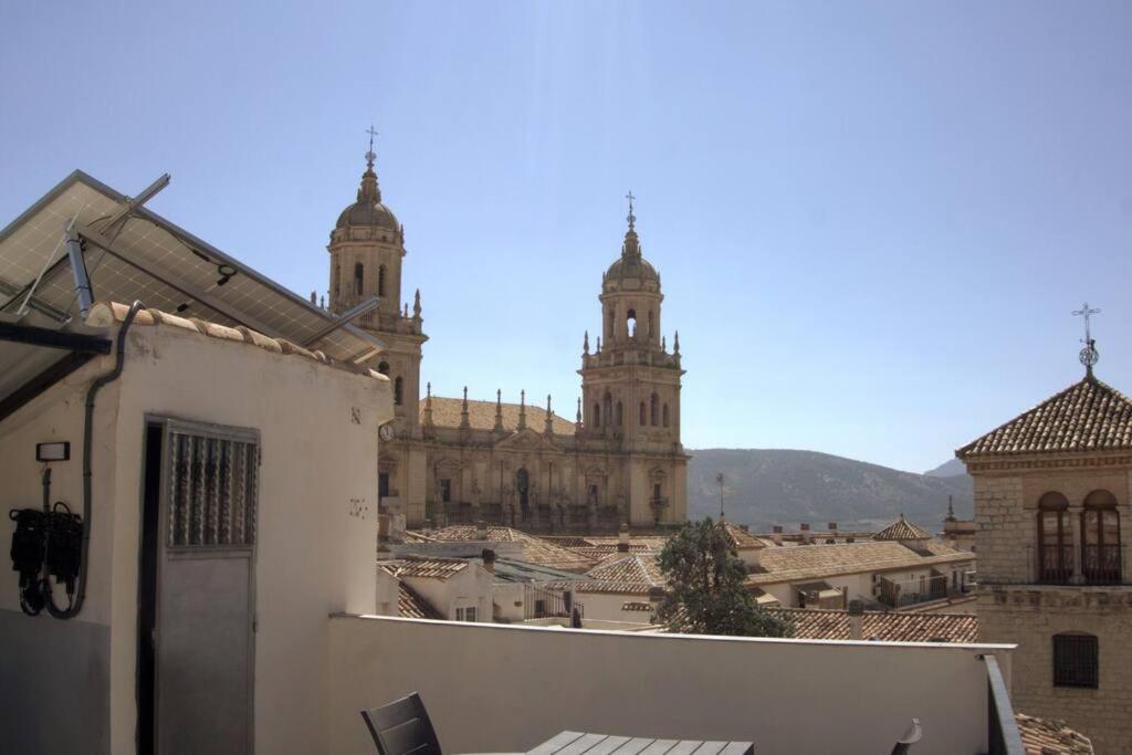 Ferienwohnung Casa Centrica Con Terraza Y Vistas Inigualables Jaén Exterior foto